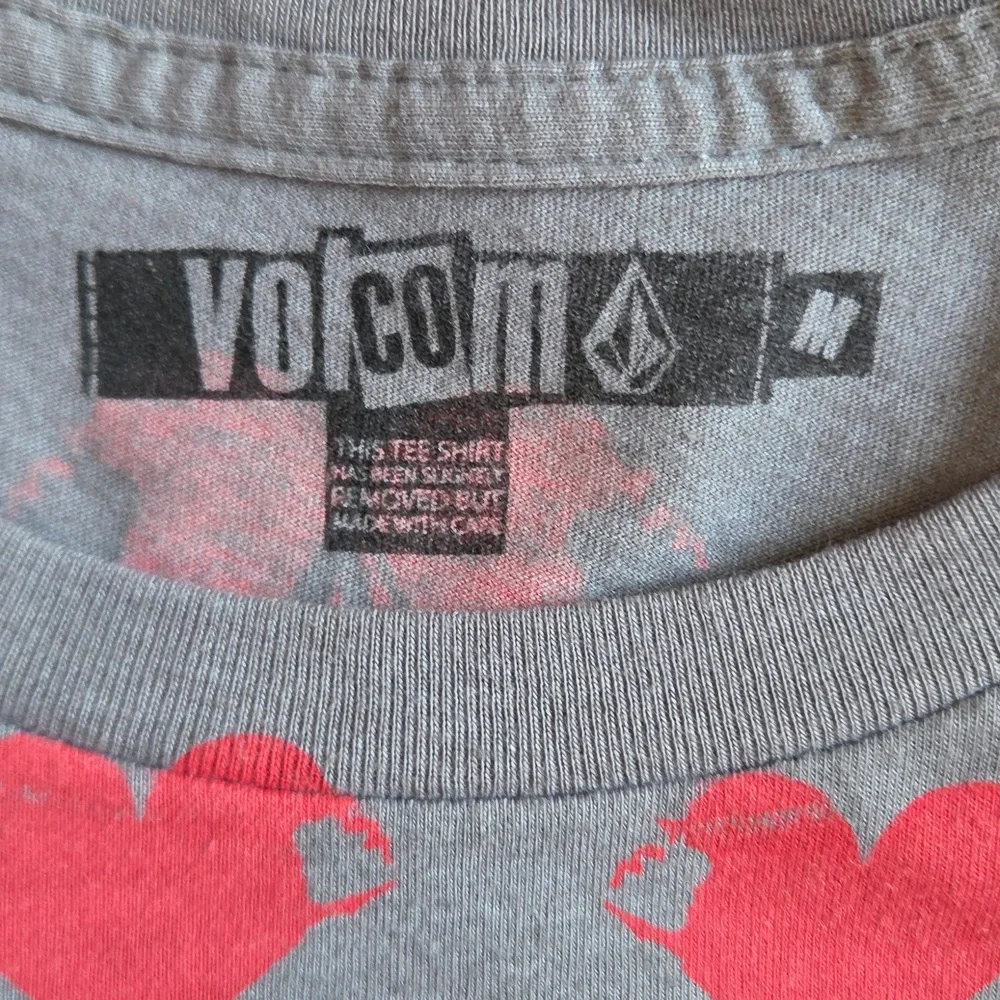Volcom Y2K Extra Long Baby Tee  15in p2p - Picture 3 of 6